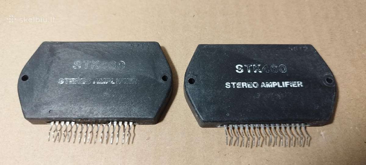 Stk460 orig. audio stipr. mikroschem. - nuotraukos Nr. 2