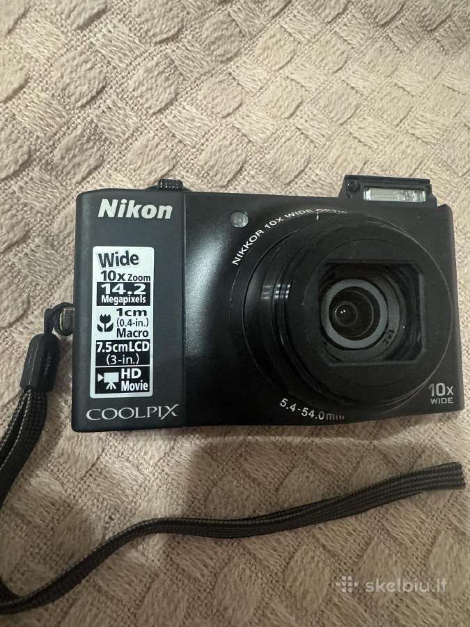 Nikon Coolpix S8000 skaitmeninis fotoaparatas - nuotraukos Nr. 7