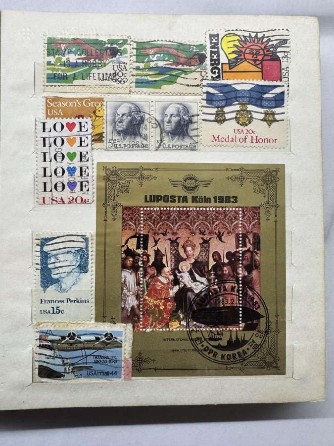 Senas pasaulio pašto ženklų albumas - nuotraukos Nr. 7