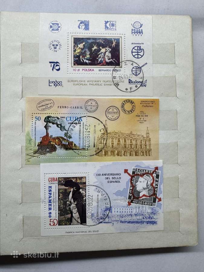 Senas pasaulio pašto ženklų albumas - nuotraukos Nr. 15