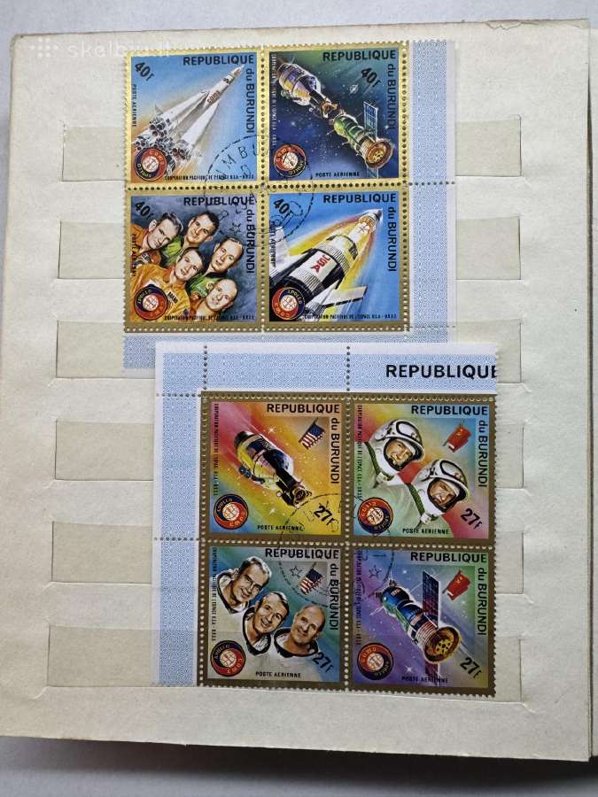 Senas pasaulio pašto ženklų albumas - nuotraukos Nr. 18