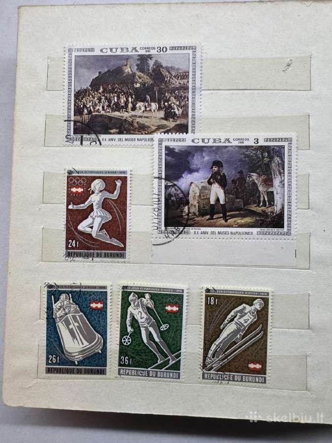 Senas pasaulio pašto ženklų albumas - nuotraukos Nr. 20
