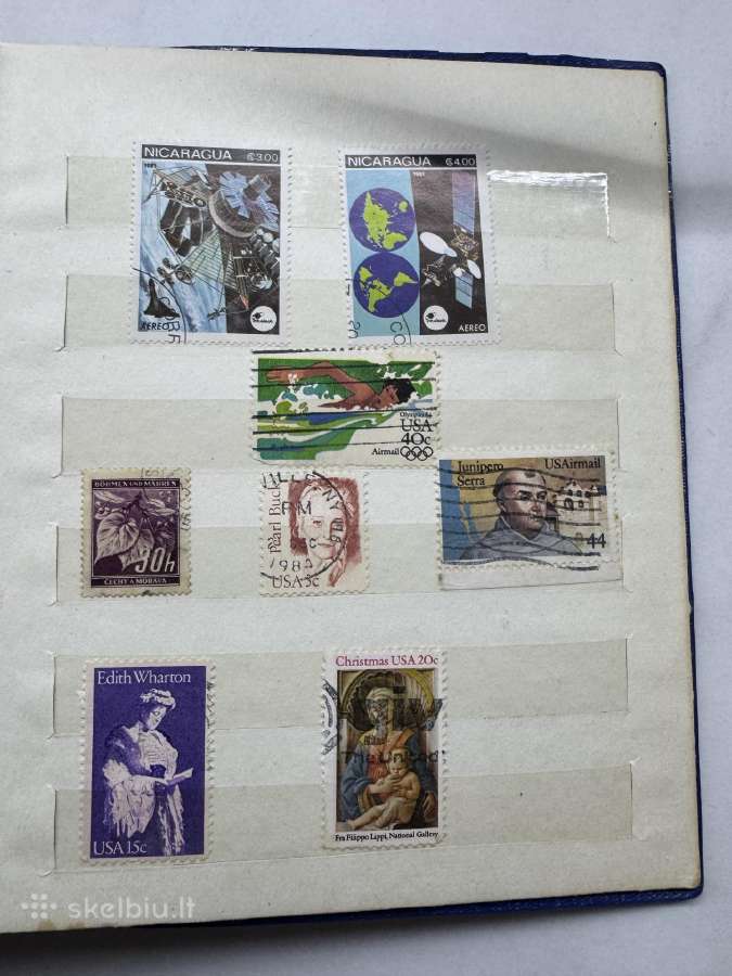 Senas pasaulio pašto ženklų albumas - nuotraukos Nr. 23