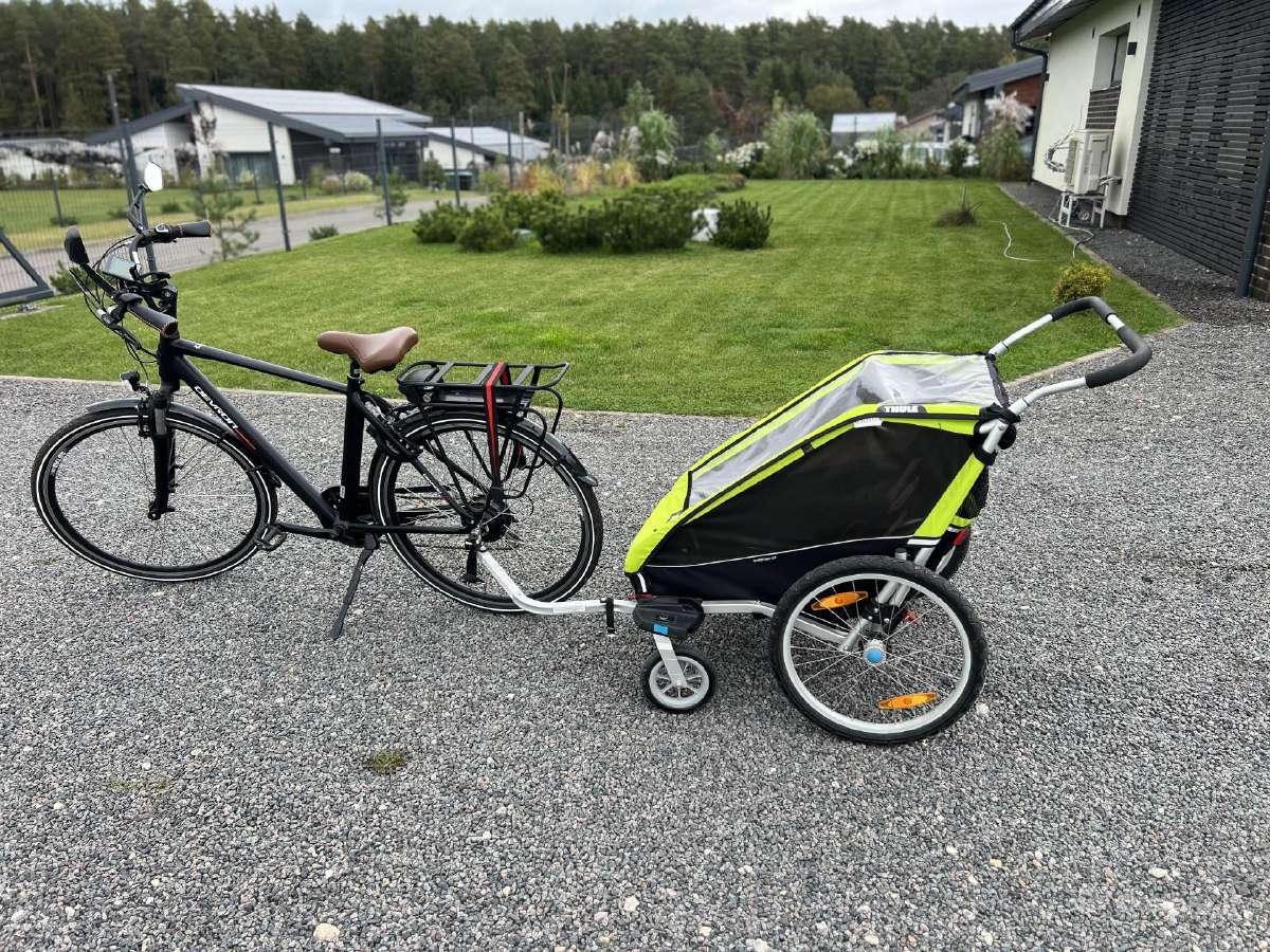 Thule dviracio priekaba vaikams - nuotraukos Nr. 10