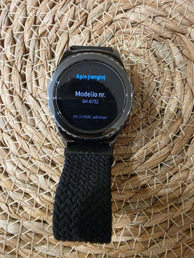 Išmanusis laikrodis Samsung Gear S2 - nuotraukos Nr. 5