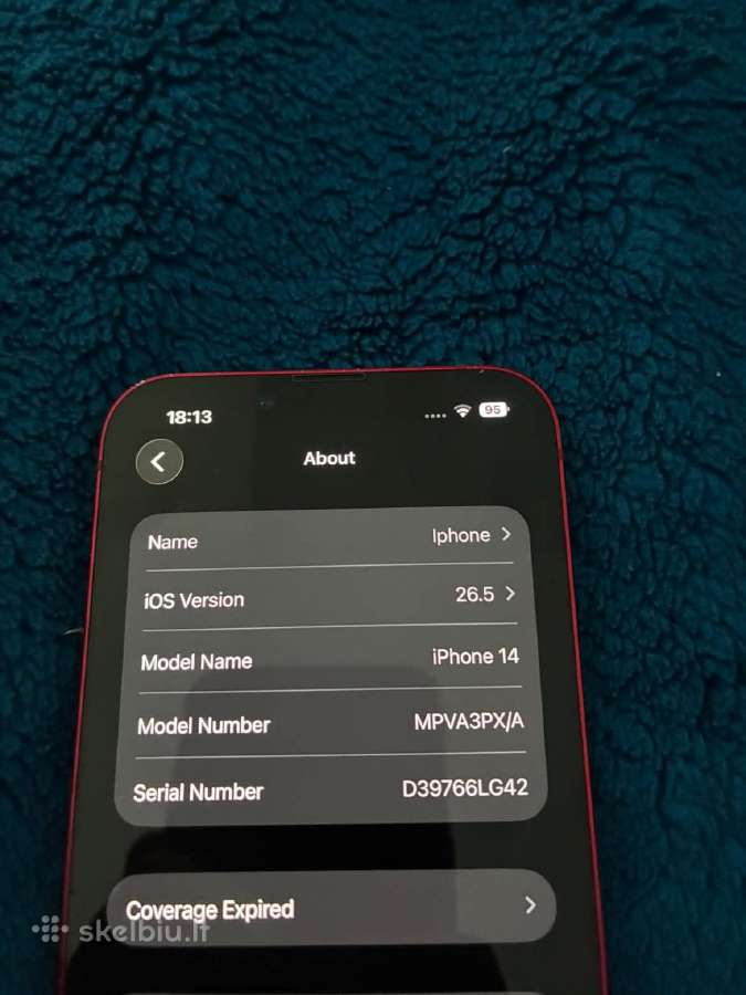 iPhone 14 128gb - nuotraukos Nr. 5