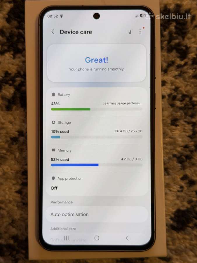 Samsung Galaxy A56 5G 256gb - nuotraukos Nr. 9