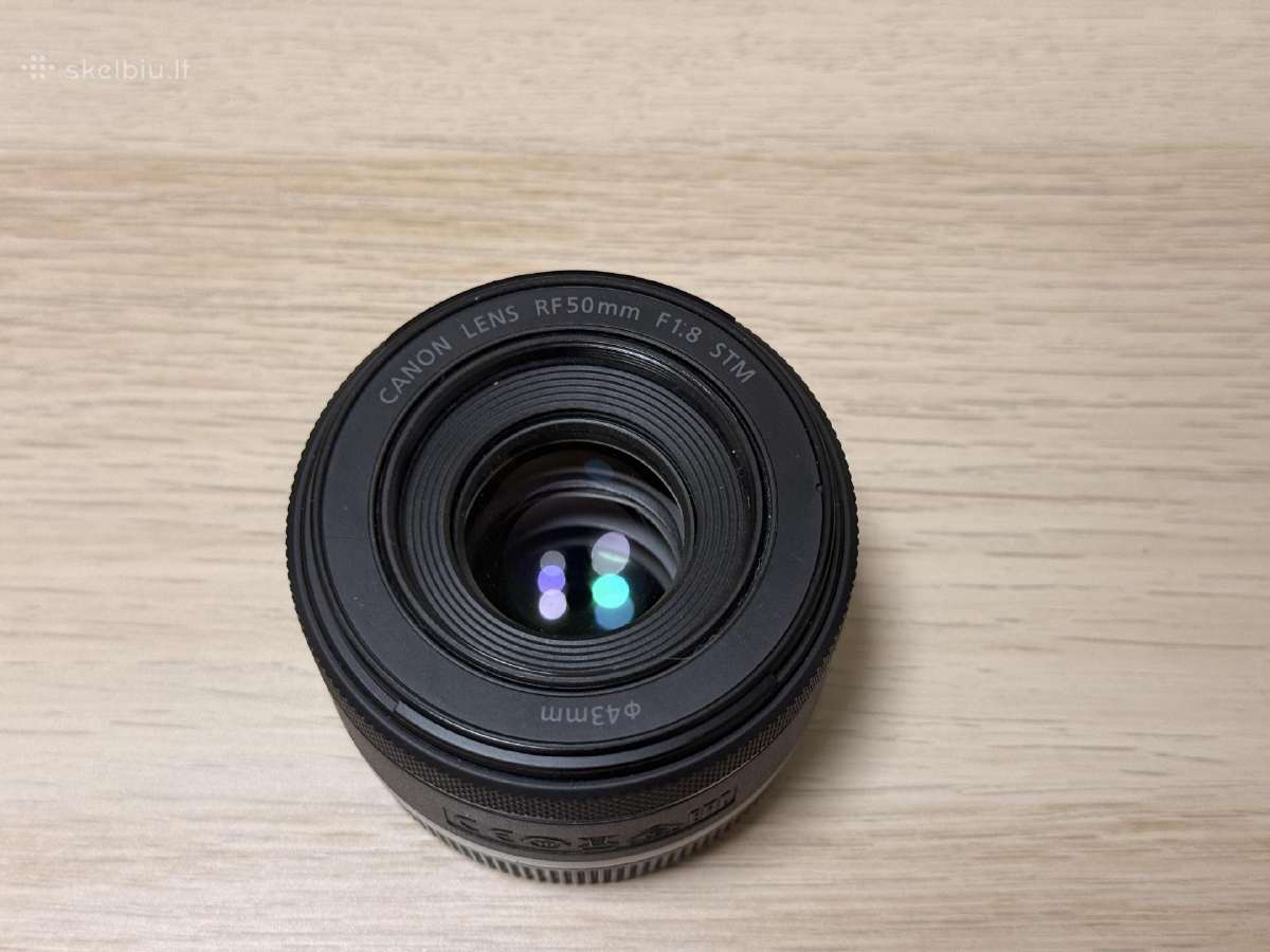 Canon Rf 50mm F/1.8 Stm Objektyvas - nuotraukos Nr. 3