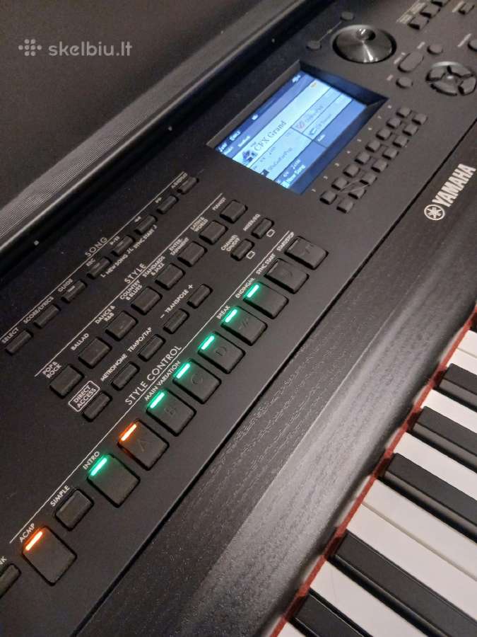 Yamaha dgx 670 - nuotraukos Nr. 3