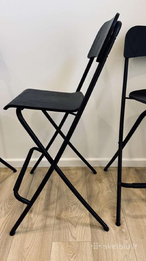 Ikea Franklin baro kėdės – 3 vnt. - nuotraukos Nr. 3
