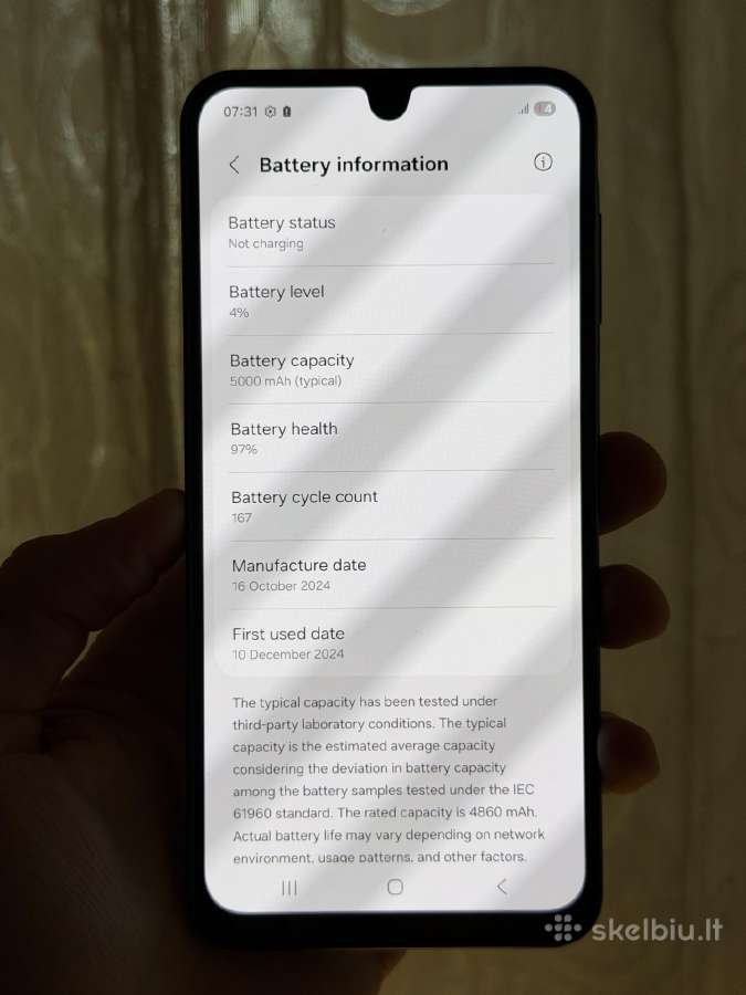 Samsung Galaxy A16 128gb - nuotraukos Nr. 8