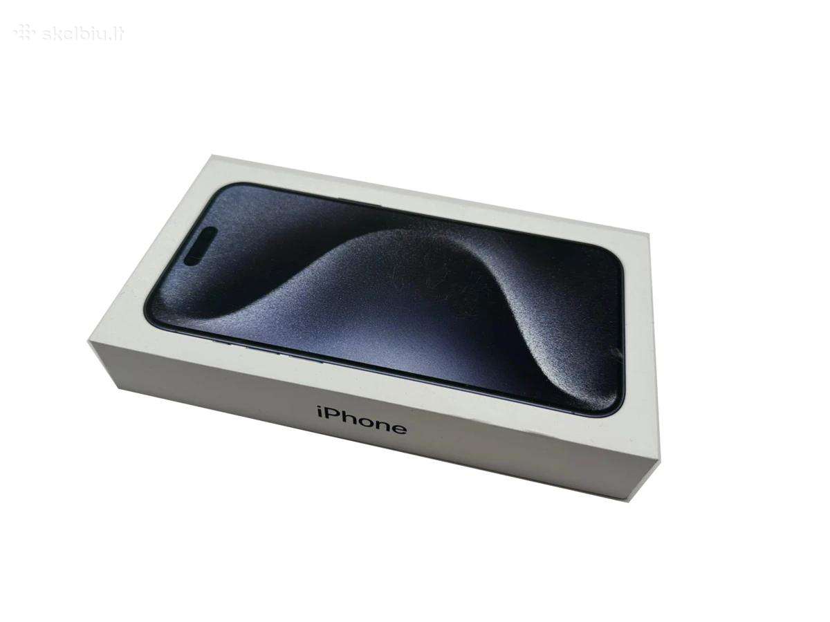 iPhone 15 Pro 128gb Blue Titanium - nuotraukos Nr. 4