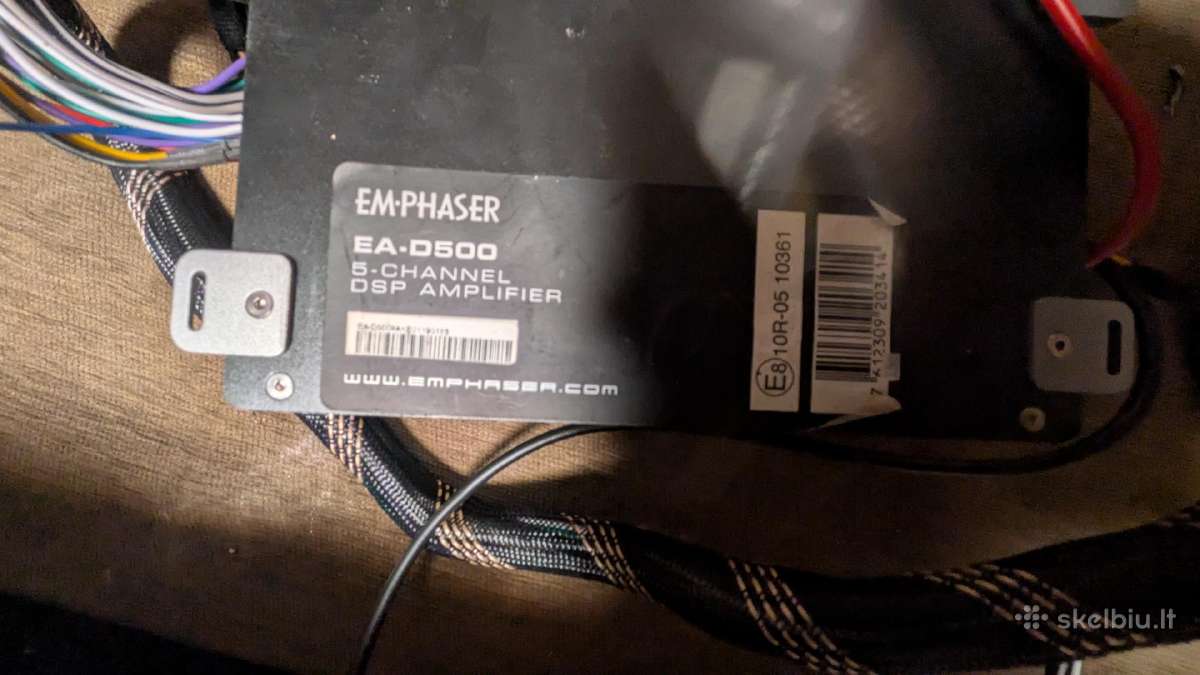 Dls 5 kanalų ,Helix subwoofer Android ir dsp - nuotraukos Nr. 2