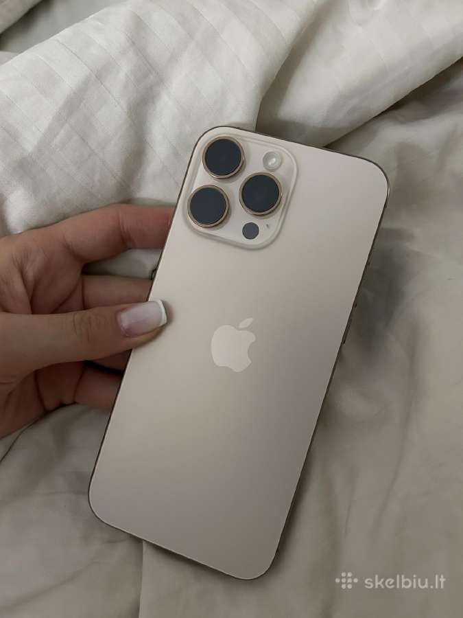 iPhone 16 pro max 256gb 97% - nuotraukos Nr. 5