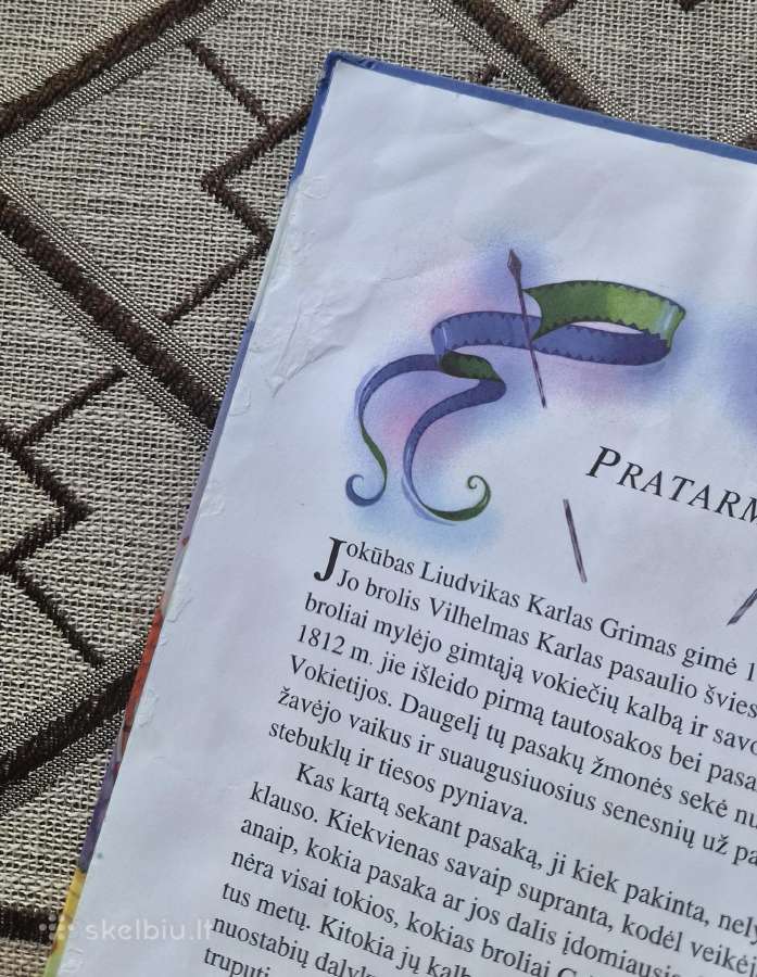Knyga vaikams. Broliai Grimai. Pasakos - nuotraukos Nr. 4
