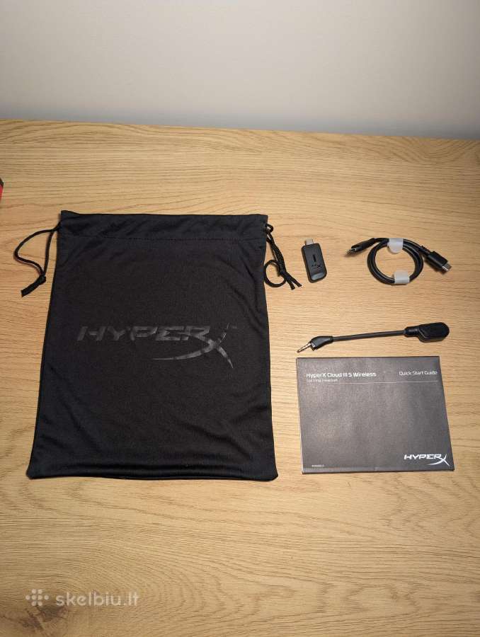 Hyperx Cloud 3s Wireless - nuotraukos Nr. 7
