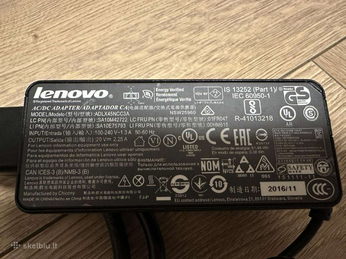 Lenovo Thinkpad L470 - nuotraukos Nr. 9