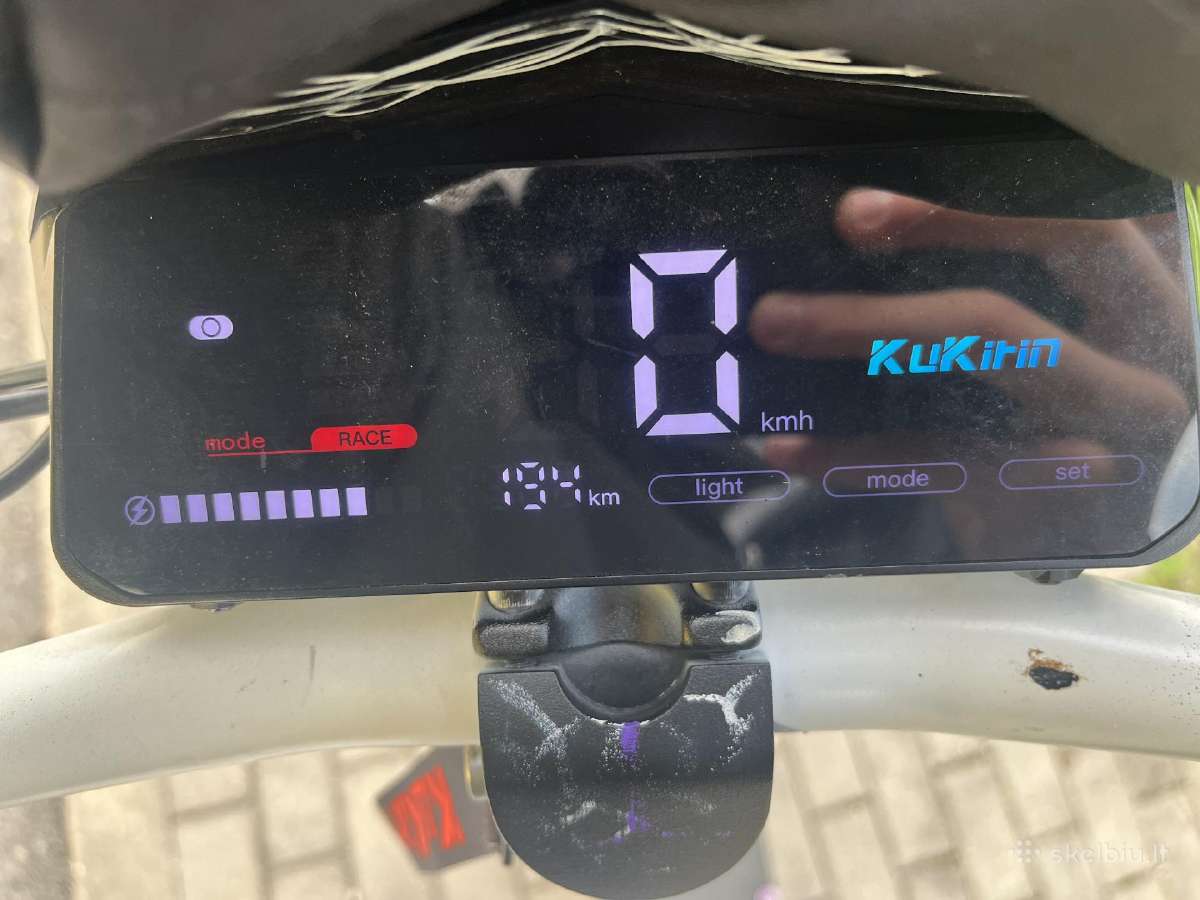 Kukirin g2 elektrinis paspirtukas - nuotraukos Nr. 5