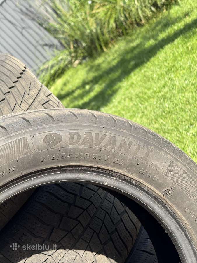 Žieminės padangos 215/55 R16 - nuotraukos Nr. 3