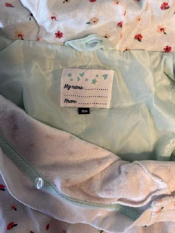 C&a Baby Club lengva striukė su pamušalu, 86 cm - nuotraukos Nr. 8