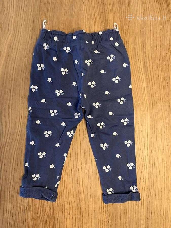 C&a Baby Club gėlėtos kelnės, 86 cm - nuotraukos Nr. 3