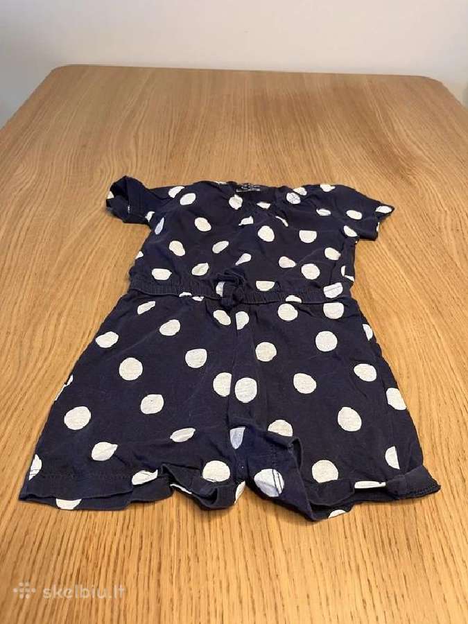 Primark tamsiai mėlynas kombinezonas, 80 cm - nuotraukos Nr. 4