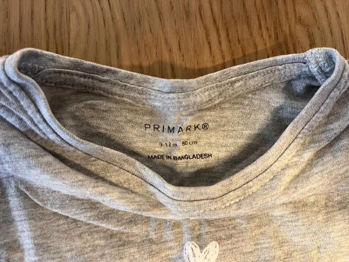 Primark 2 marškinėlių rinkinys, 80 cm - nuotraukos Nr. 3