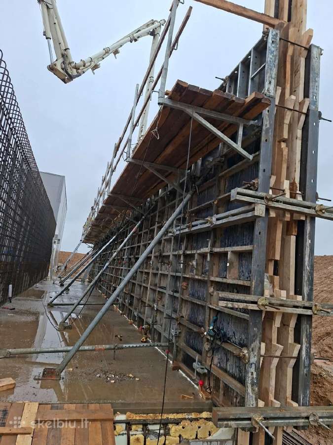Mūras, Betonavimas, ir bendrastatybiniai darbai. - nuotraukos Nr. 12