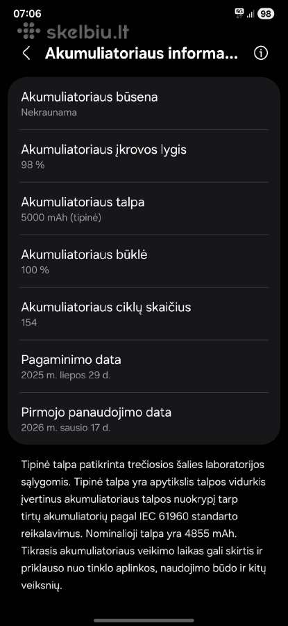 Samsung S25 ultra 512gb - nuotraukos Nr. 2