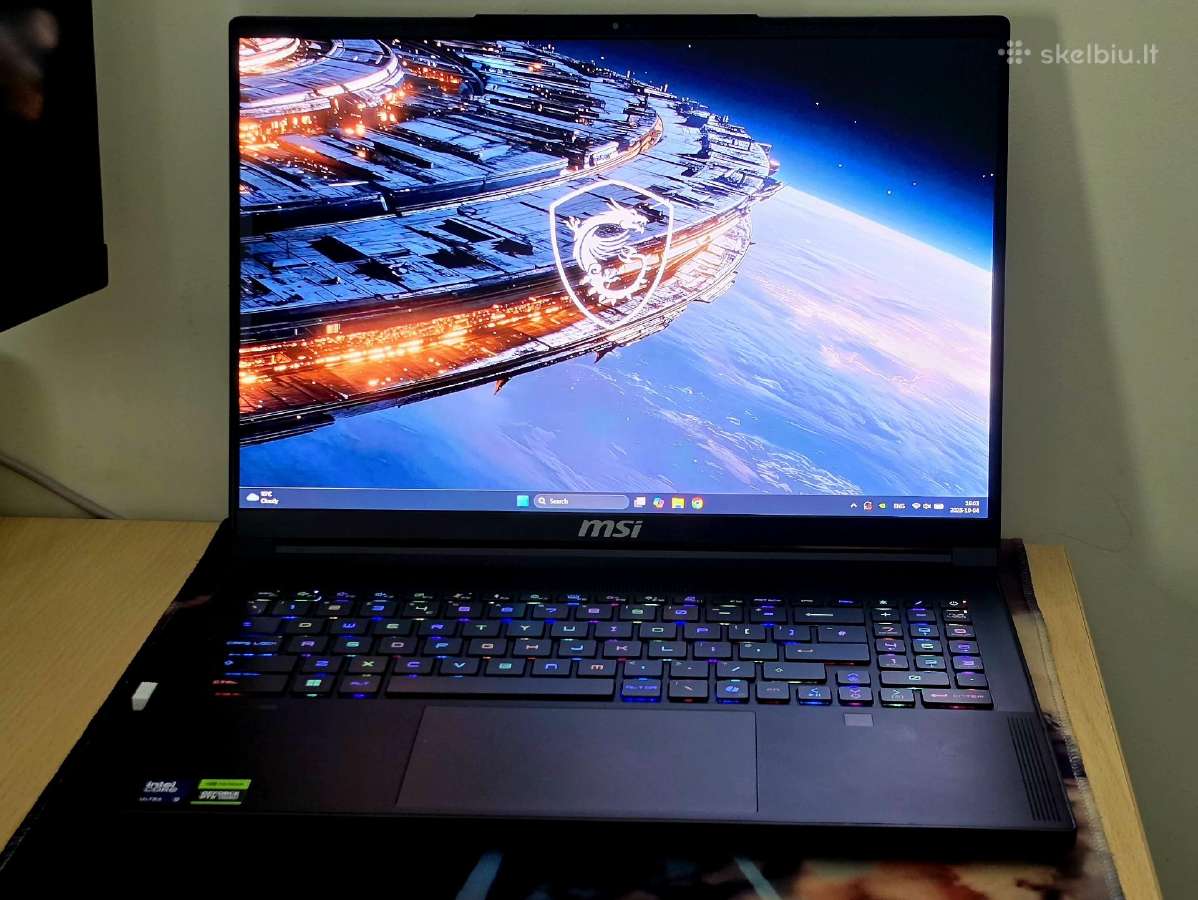 Msi Stealth 16 Ai Intel U9, 5070, 32gb - nuotraukos Nr. 2
