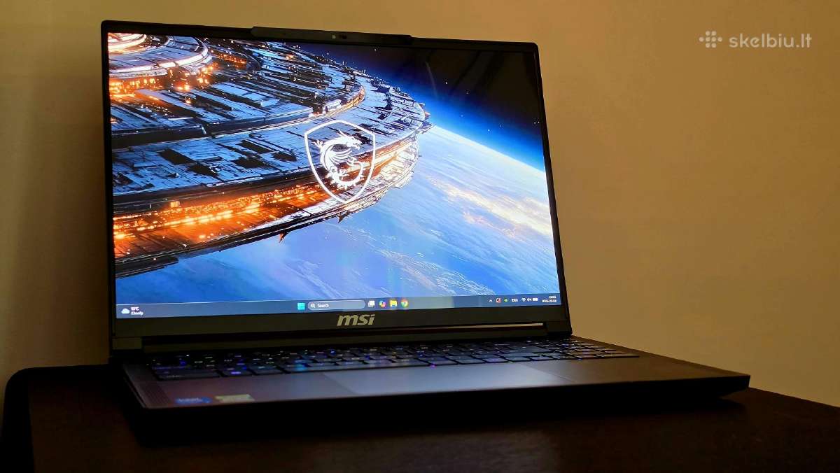 Msi Stealth 16 Ai Intel U9, 5070, 32gb - nuotraukos Nr. 3