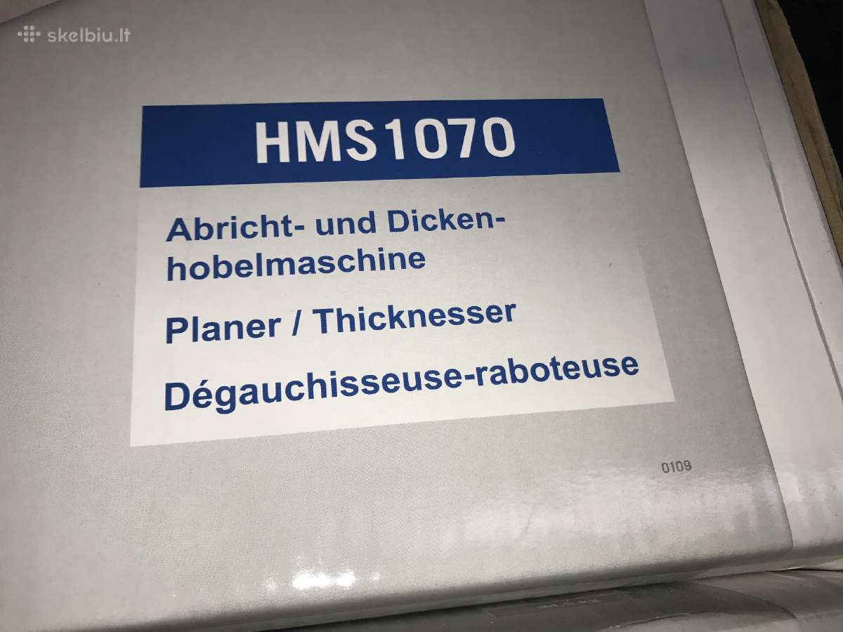 Oblius reismusas Scheppach Hms1080 - nuotraukos Nr. 8