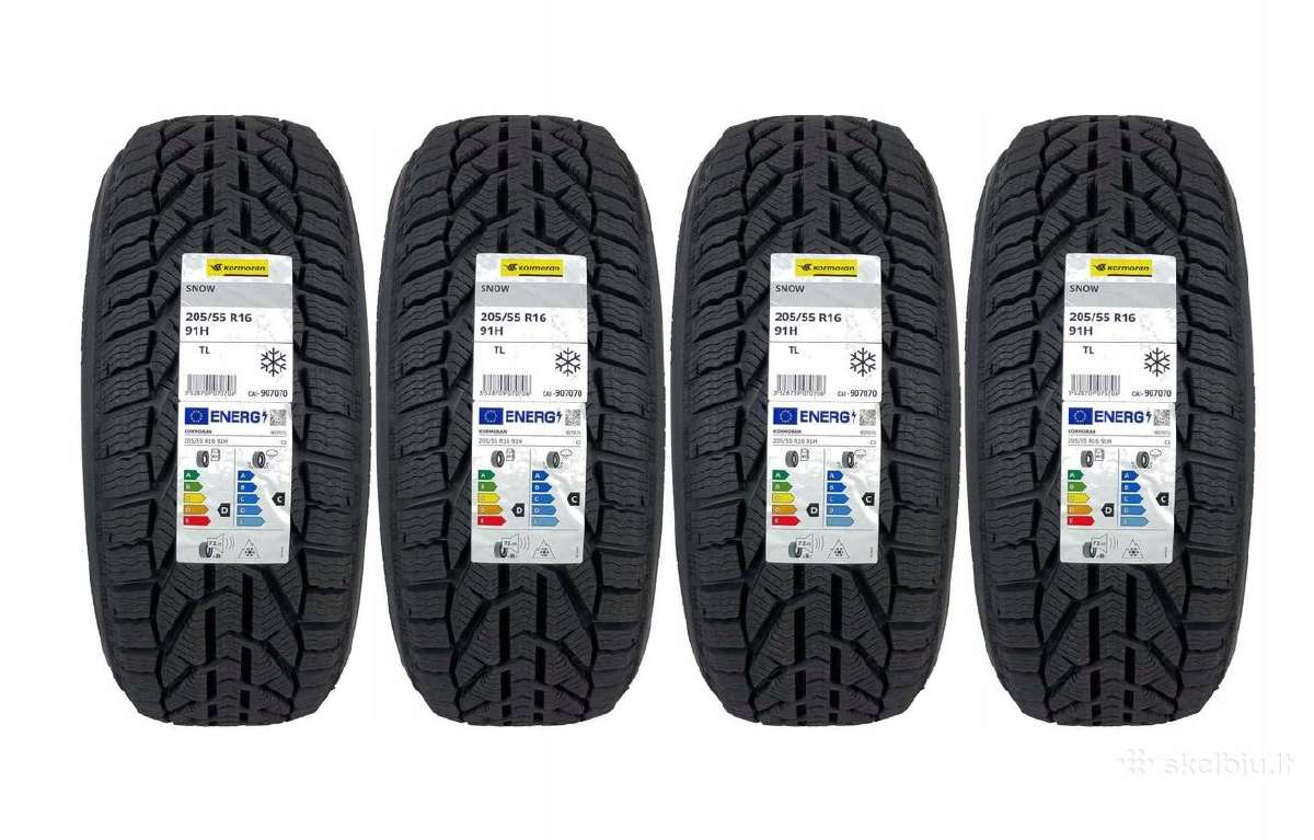 Žieminės Padangos 205/55r16 Kormoran Snow 2026 - nuotraukos Nr. 2