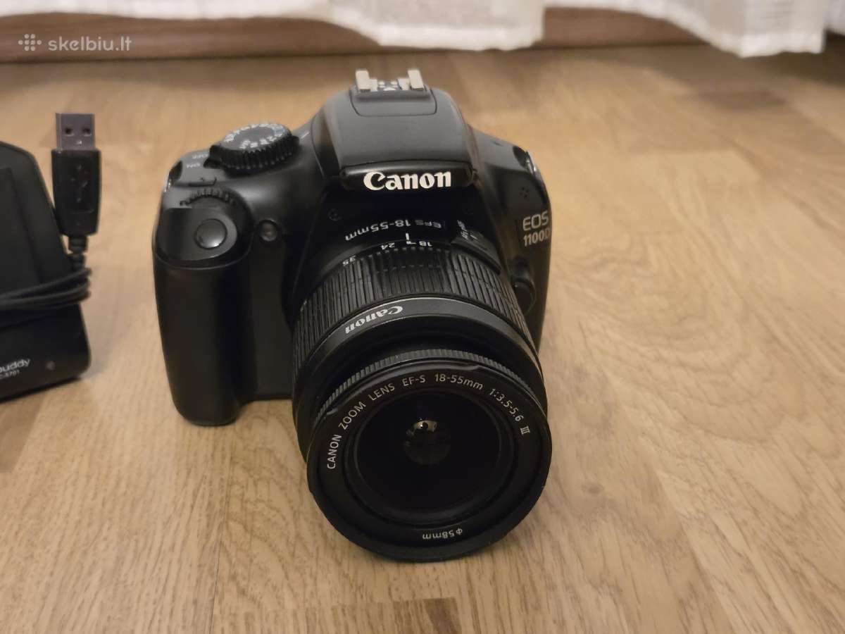 Canon EOS 1100d / 18-55mm Efs / 10.8k kadrų - nuotraukos Nr. 3