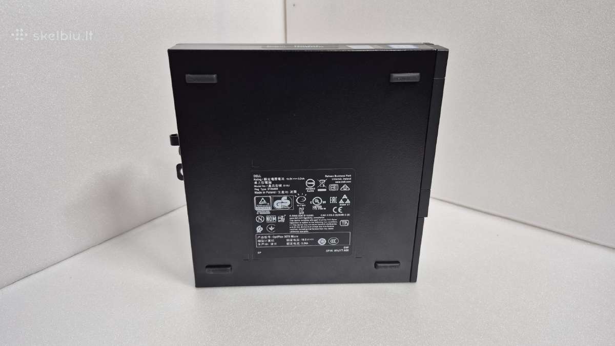 Dell Optiplex 3070 Micro - nuotraukos Nr. 2