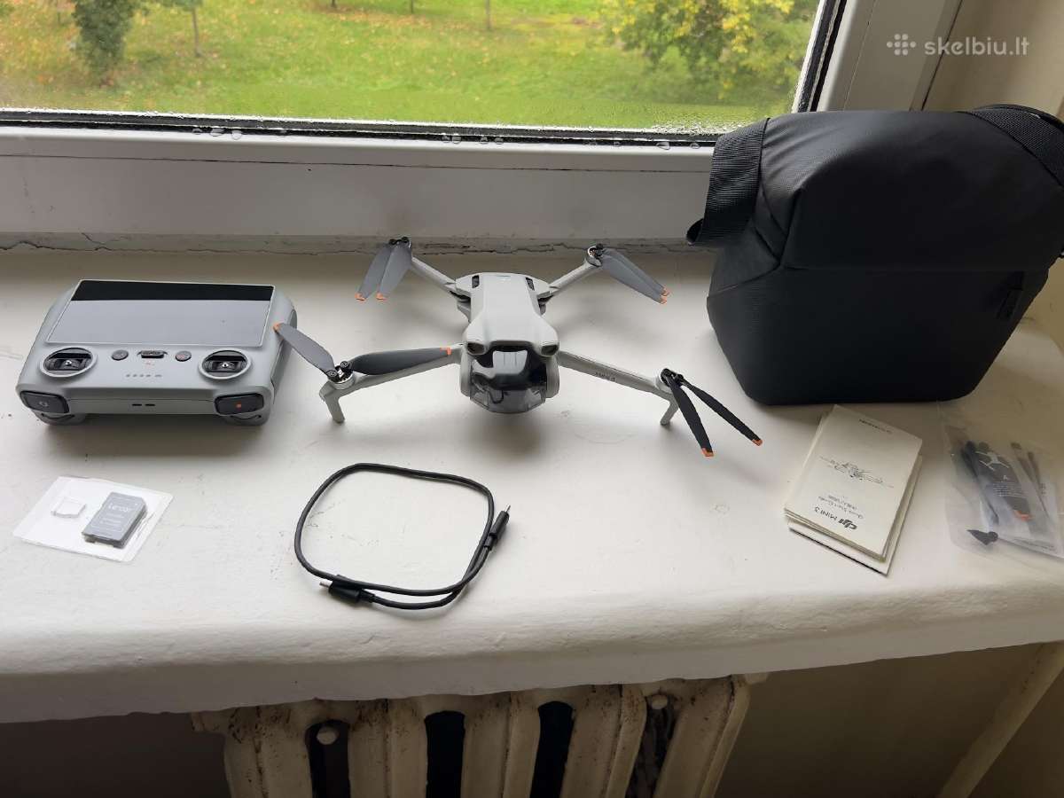Dronas Dji 3 - nuotraukos Nr. 4