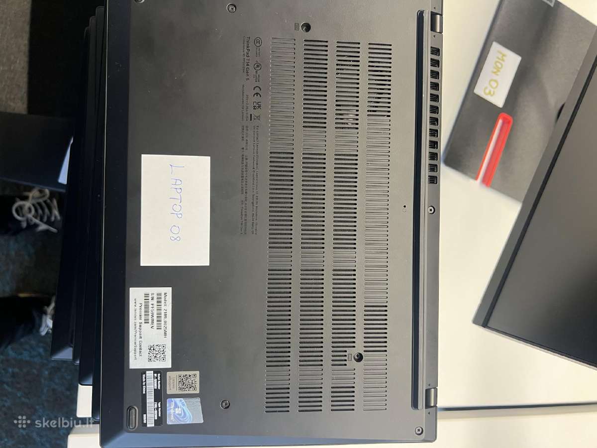 Parduodami nešiojamieji kompiuteriai Lenovo gen 5 - nuotraukos Nr. 8