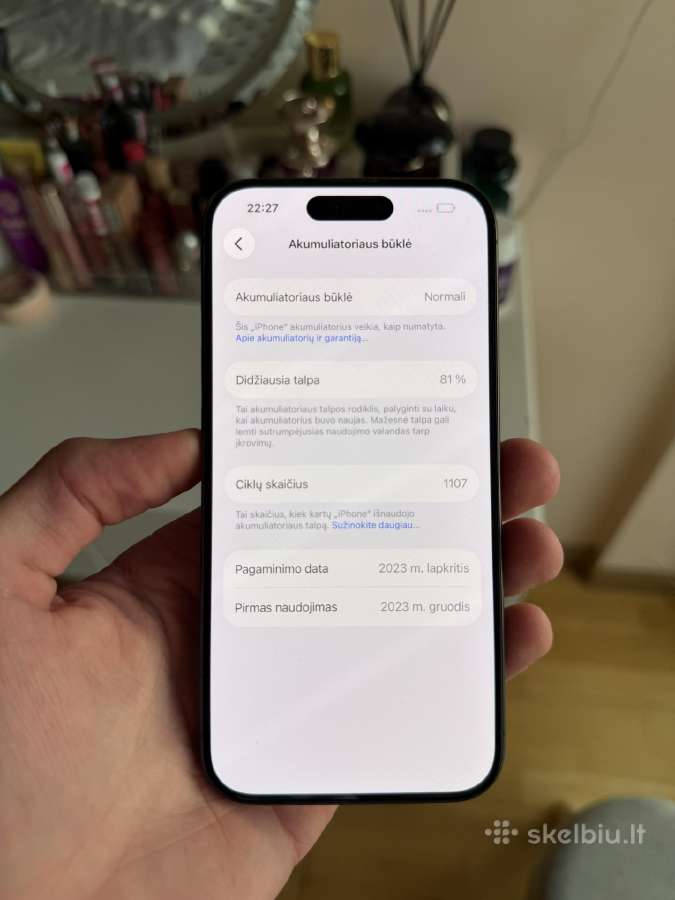 iPhone 15 Pro 256gb - nuotraukos Nr. 6