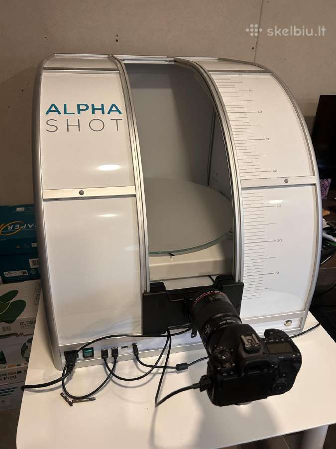 Parduodama fotografijos studija Orbitvu Alphashot - nuotraukos Nr. 2