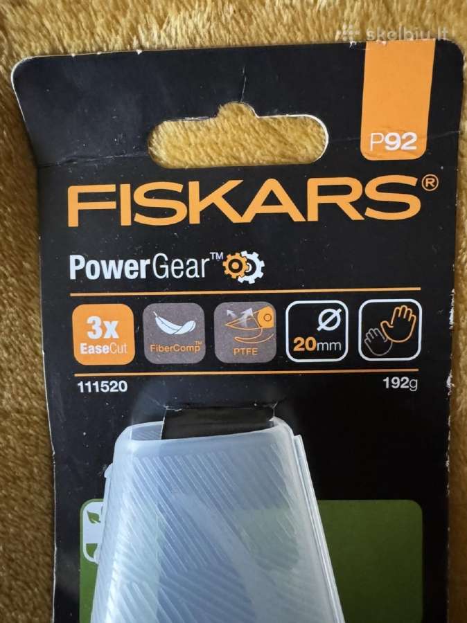 Fiskars P92 Powergear sekatorius - nuotraukos Nr. 3