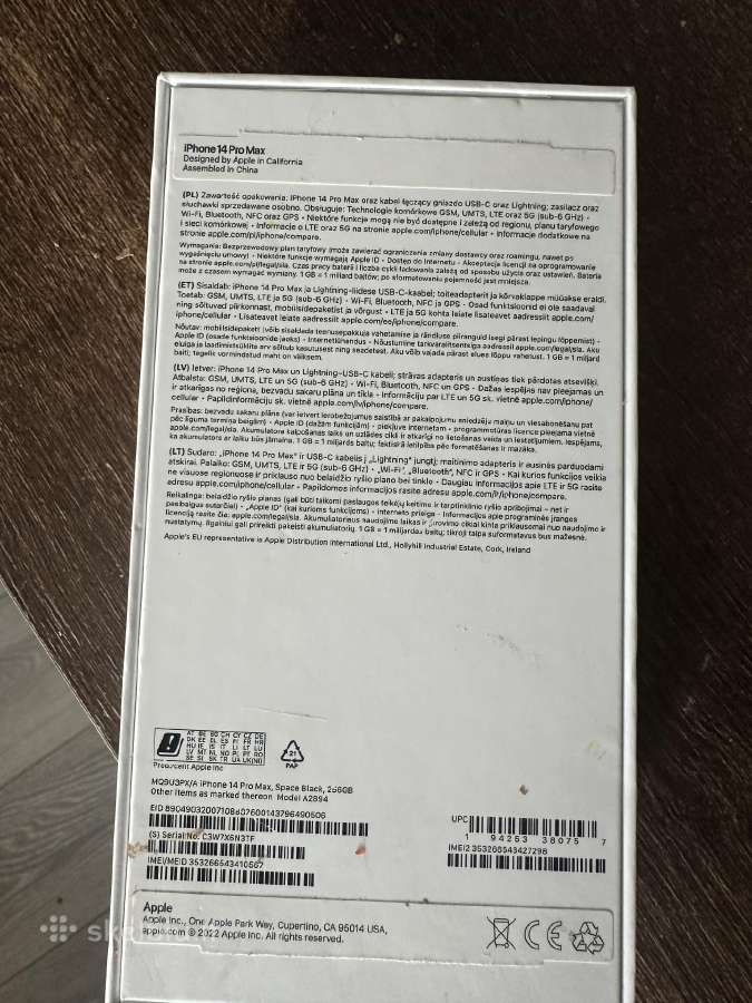 iPhone 14 pro max - nuotraukos Nr. 3