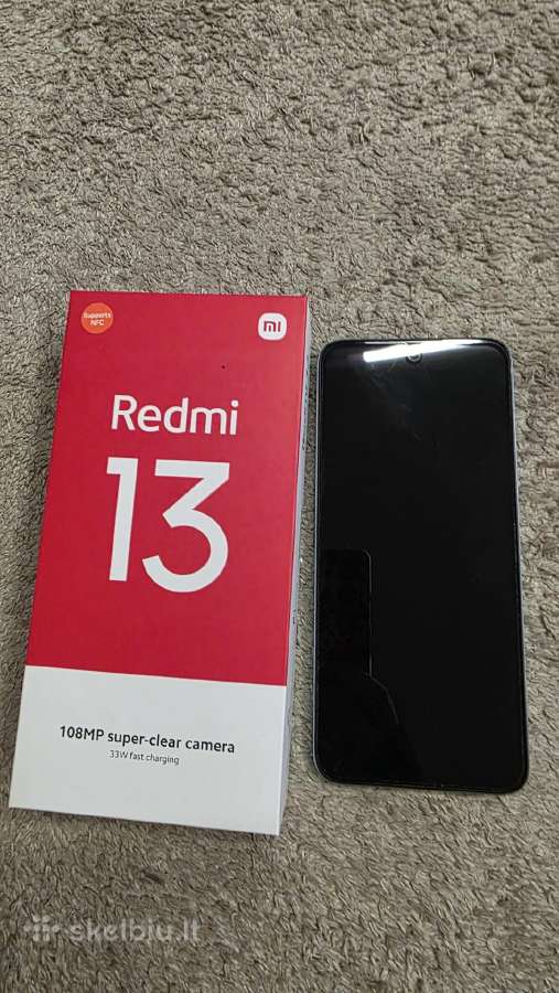 Redmi 13, 8gb RAM ,256gb Rom - nuotraukos Nr. 3