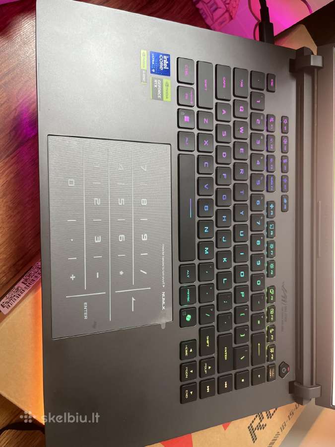 Asus Rog Strix G16 (2025 m.) Core Ultra 9 / Rtx - nuotraukos Nr. 6