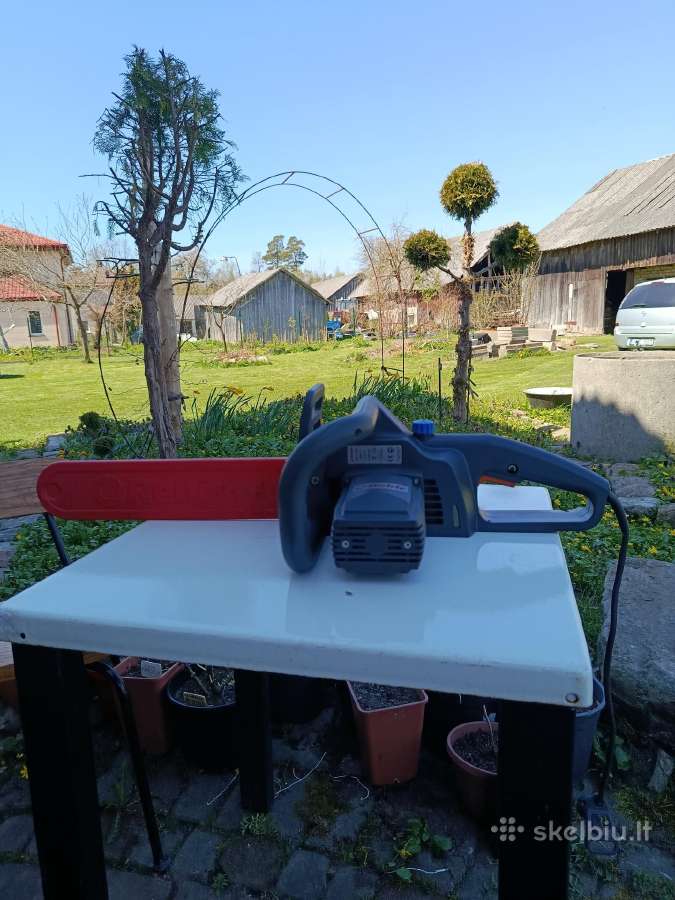 Elektrinis grandininis pjuklas Rebir Kz1-400 - nuotraukos Nr. 2