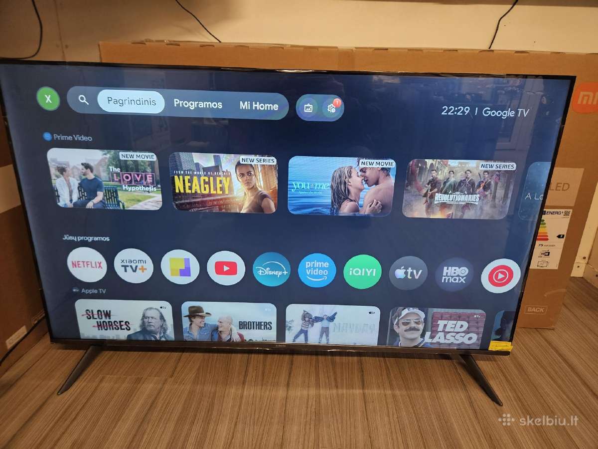 Nauji Xiaomi TV A Pro 55" 50" (2026) Qled, Google - nuotraukos Nr. 2