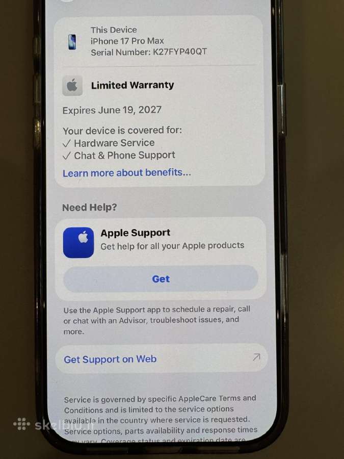 iPhone 17 Pro Max 256gb Silver su Garantija - nuotraukos Nr. 9