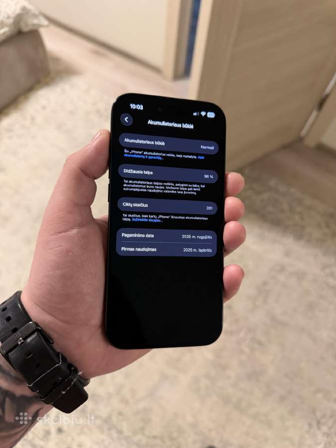 Apple iPhone 17 air - nuotraukos Nr. 3