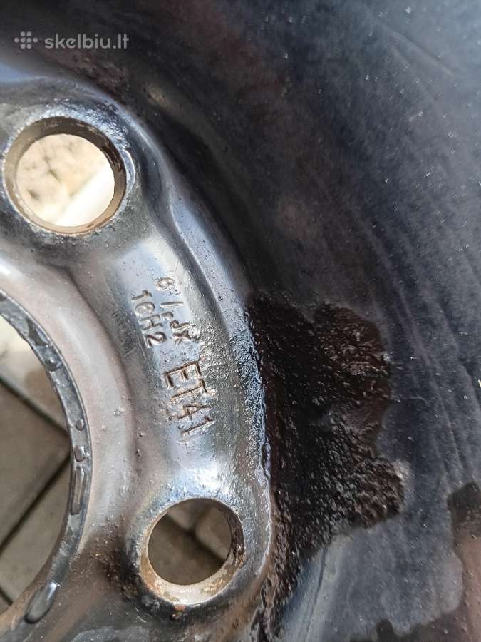 R16 opel ratlankiai su originaliais kalpokais - nuotraukos Nr. 4