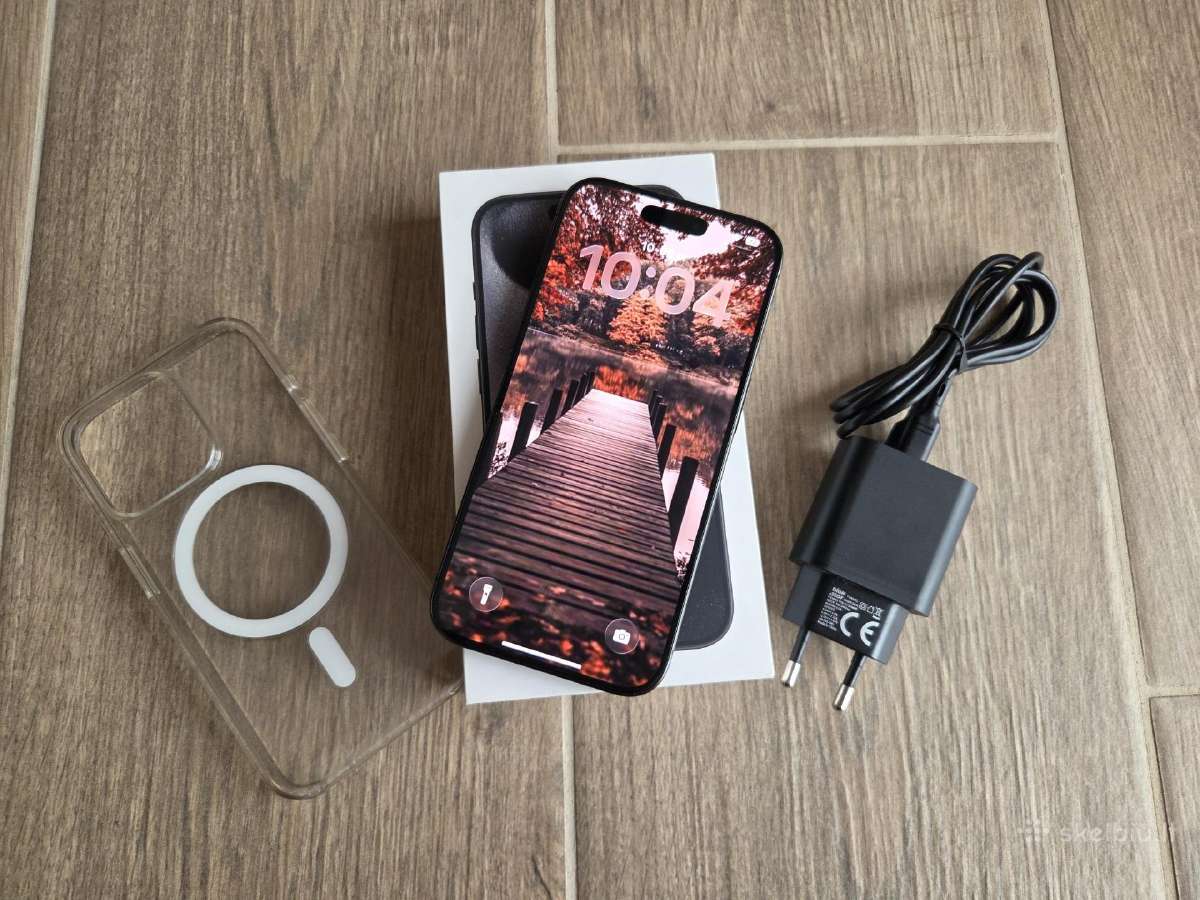 iPhone 15 Pro 128gb, tvarkingas, pilnu komplektu - nuotraukos Nr. 2