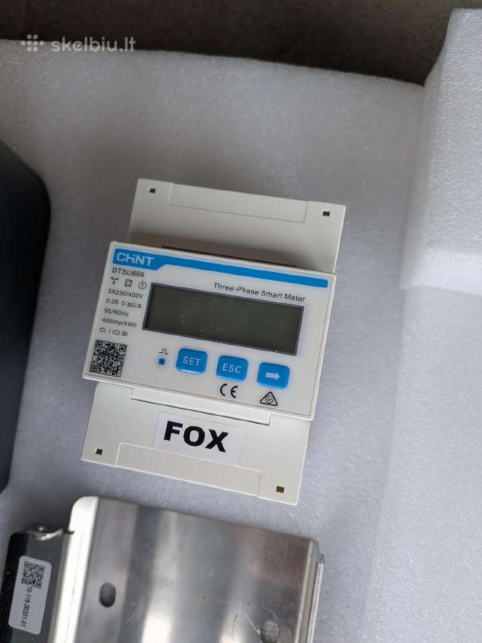 Inverteris Foxess T15-g3 ir Fox smartmeteris - nuotraukos Nr. 2
